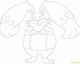 Diggersby Pokemon Pages Coloring Cartoons sketch template