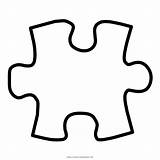 Jigsaw Autism Ultracoloringpages Peice Puzzles sketch template