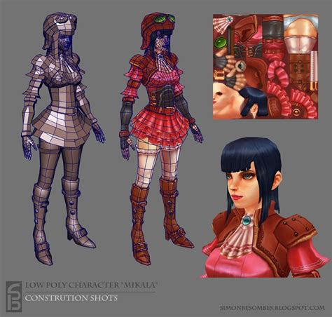 Mikala Hand Painted Texture Character Polycount Forum Hand Painted