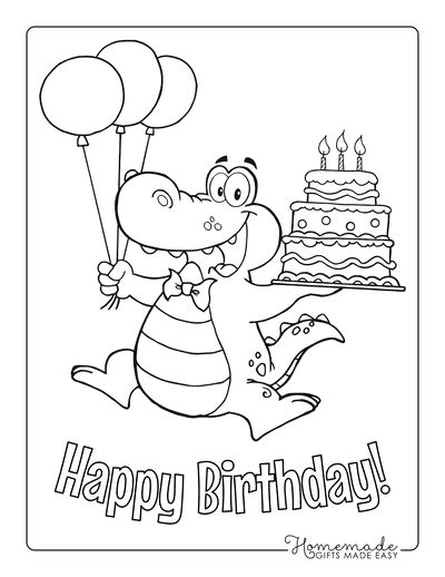happy birthday coloring pages  brother