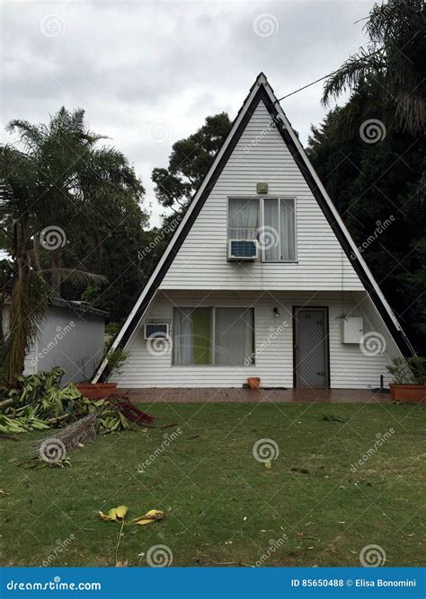 triangle house stock photo image  estate shape
