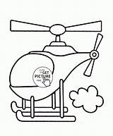 Coloring Flying Transportation Pages Helicopter Printables 09kb 1480 Choose Board Wuppsy sketch template