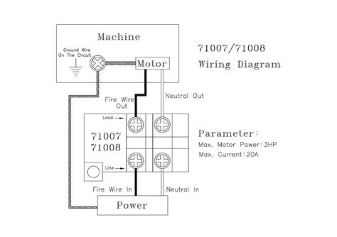 powertec 71008 110 220v single phase on off switch ebay