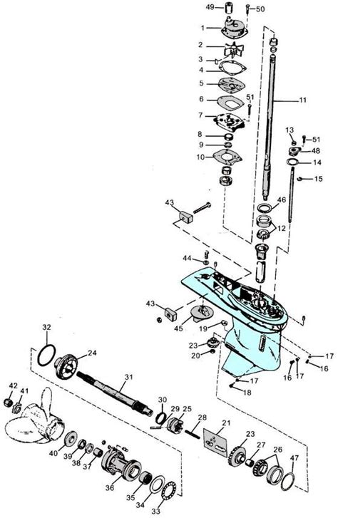 outboard motor  unit diagram  aseplinggiscom