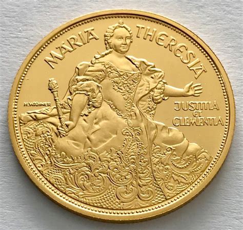 oesterreich  schilling  maria theresia gold catawiki