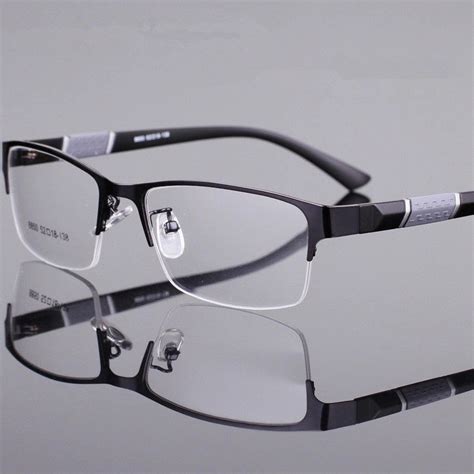 anti radiation glasses for men classical half frame eyeglasses for men