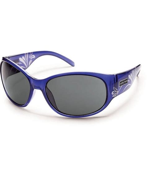 Polarized Sunglasses Carousel In Crystal Purple Laser And Gray Lens