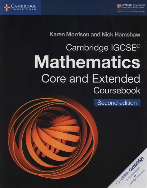 cambridge igcse mathematics core  extended coursebook karen