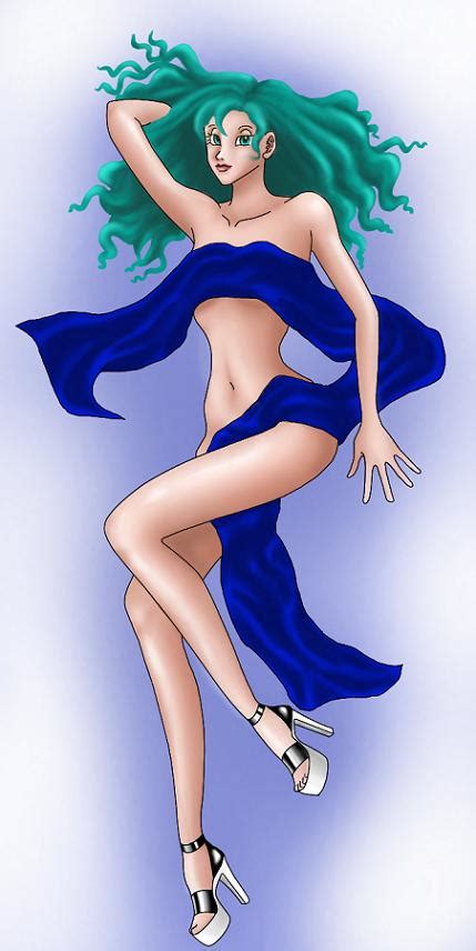 sexy bulma coloured by sound of blue on deviantart