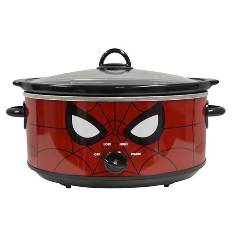 marvel spider man  quart slow cooker