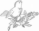 Embroidery Bird Patterns Vintage Designs Choose Board sketch template