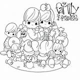 Coloring Pages Precious Moments Church Family Forever Printable Baby Girl Friends Christmas Families Sheets Religious Together Kids Moment Getdrawings Colouring sketch template