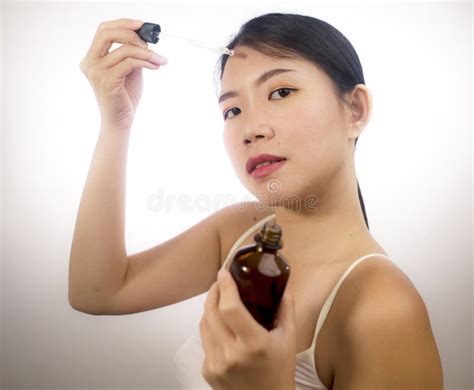 Self Care And Beauty Treatment Young Beautiful And Relaxed Asian