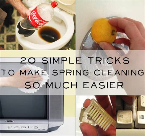 20 Simple Tricks To Make Spring Cleaning So Much Easier