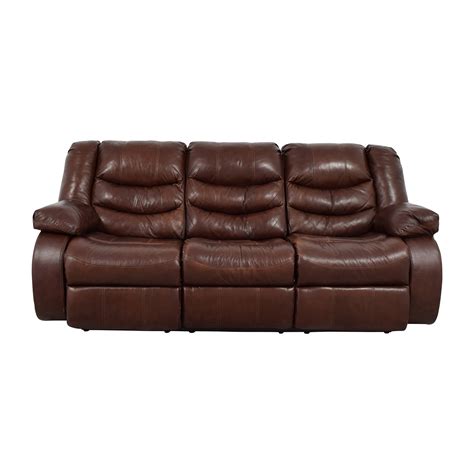 ashley furniture ashley furniture large brown leather
