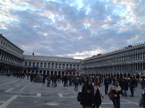 Piazza San Marco Is The Principal Public Square Of Venice