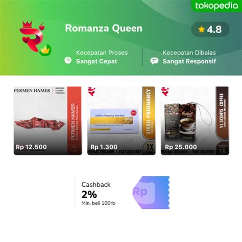 Romanza Queen Pesanggrahan Kota Administrasi Jakarta Selatan Tokopedia