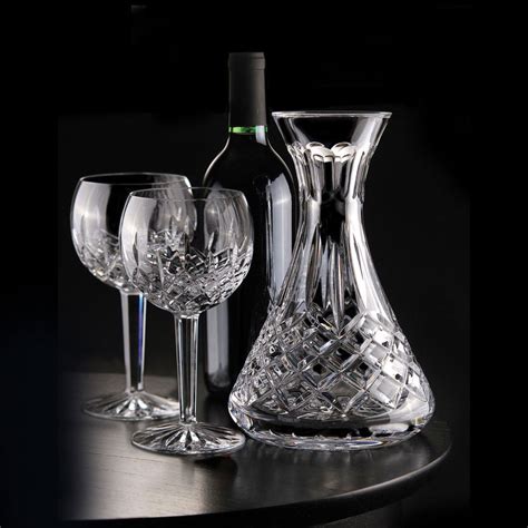Waterford Crystal Lismore Balloon Wine Glasses Pair Crystal Classics