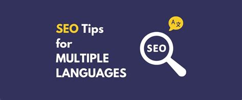 seo  multiple languages  tips  improve  page rankings