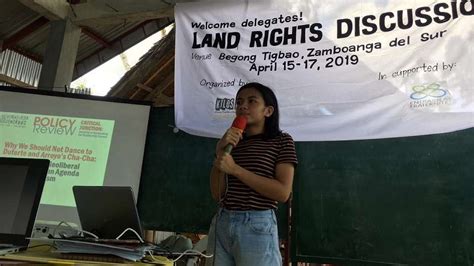 advancing land rights in zamboanga focus on the global south