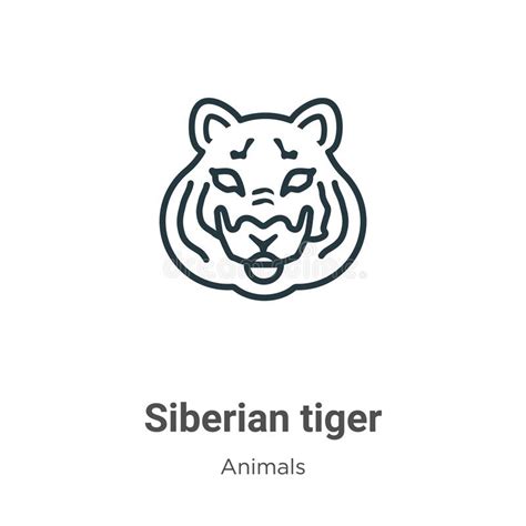 siberian tiger stock illustrations  siberian tiger stock