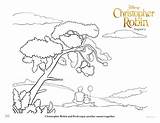 Robin Christopher Coloring Pooh Printable Disney Activity Sheets Winnie Pages Sheet Christopherrobin Madeline Sunset Extended Sneak Peek Theaters Opens Friday sketch template