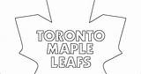 Maple Coloring Leaf Pages Toronto Leafs Logo Drawing Canucks Vancouver Hockey Nhl Easy Trending Days Last Kids Getdrawings sketch template