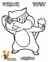 Pokemon Coloring Pages Clipart Library Watchog sketch template