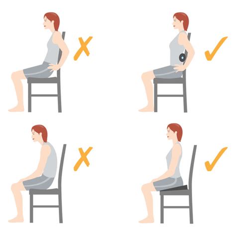 posture sitting tips  prevent   pain bye bye