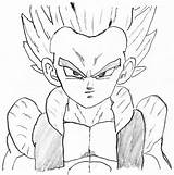 Coloring Ball Super Saiyan Dragon Pages Goten Gotenks Goku Library Popular Coloringhome Clipart Comments sketch template
