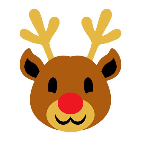 christmas reindeer  vector art  vecteezy