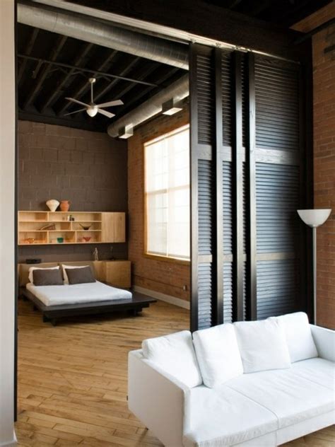 sliding doors  room dividers  privacy   small apartment interior design ideas