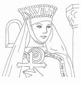 Coloring Margaret Scotland Pages Scottish St Saint Kids Catholic Elizabeth Colouring Drawing Hungary Color Vs Queen Scribd Getcolorings Pdf Getdrawings sketch template