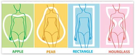¿cuáles son las diferentes formas del cuerpo femenino formas del