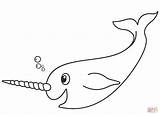 Narwhal Coloring Pages Printable Unicorn Colouring Supercoloring Preschool Print Kids Sheets Drawing Animals Paper Adult sketch template