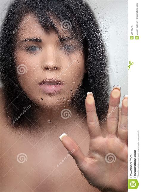 behind glass stock image image of people gorgeous beautiful 29609245