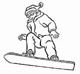 Snowboarding Coloring Pages Snowboard Winter Kids Ski Clipart Sports Color Printable Snow Colouring Print Skiing Sheets Clip Sport Ws3 Book sketch template