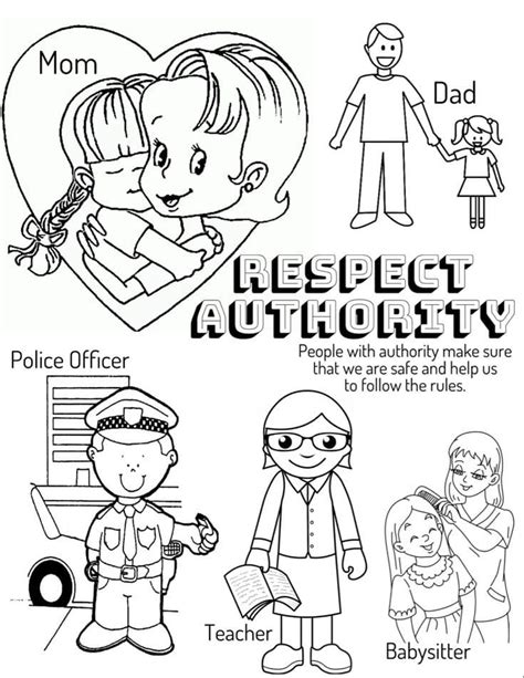 respect  differences coloring page  printable coloring pages