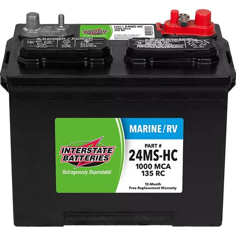 interstate batteries  marine cranking amp starting battery academy