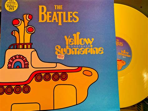 popsikecom  beatles yellow submarine songtrack lp yellow vinyl