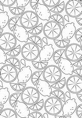 Muster Zitronen Ausmalbilder Ausmalbild Kategorien sketch template