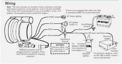 autometer tachometer wiring diagram gorgeous diagram