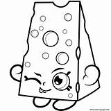 Shopkins Coloring Pages Cheese Colour Printable Cartoon Lips Lippy Color Print Drawing Kids Shopkin Colouring Cheeseburger Lipstick Bestcoloringpagesforkids Shop Drawings sketch template