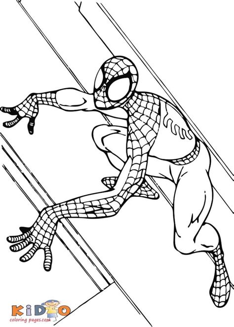 spiderman coloring pages printable kids coloring pages