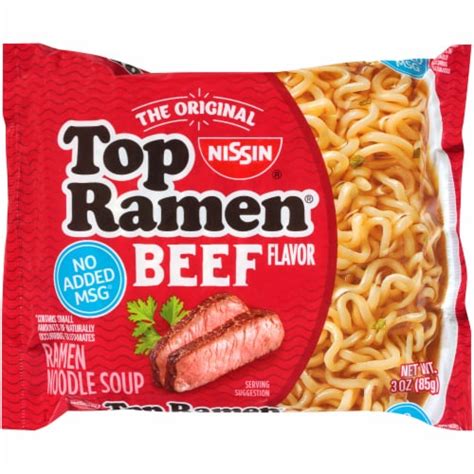 Top Ramen Beef Flavor Ramen Noodle Soup 3 Oz Fry’s Food Stores