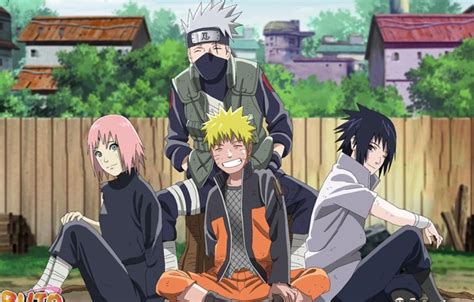 Wallpaper Naruto Anime Ninja Team 7 Uchiha Sasuke