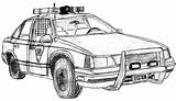 Police Car Drawing Ford Robocop Coloring Cars Cop Taurus Pages Colouring Sketch Truck Drawings Clipart Sketches Paintingvalley Library Deviantart Vehicles sketch template