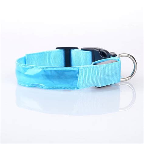 large cat pet collar dog training electric perro led dog collars  harnesses hondenriem nylon