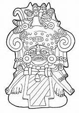 Zapoteca Zapotecas Vasija Efigie Vasijas Escultura Famsi sketch template