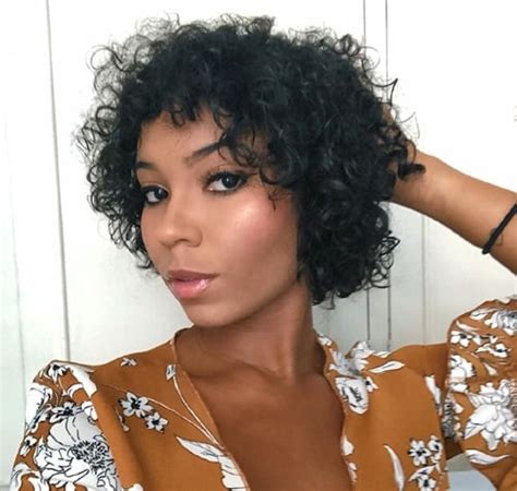 black curly short hair  curly hairstyles  black women  curly